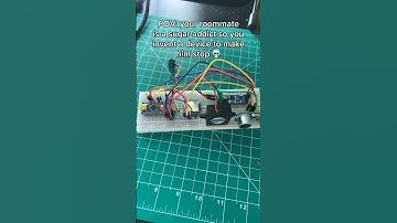 EASY project to PRANK your roommate! #engineering #electronics #arduino