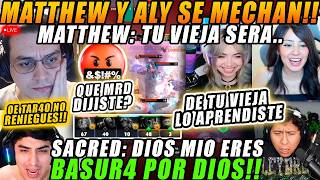 😮PICANTE🔥MATTHEW le hace el PARE a ALY por jod3rlo con SU VIEJITA!!😮"Tu vieja será la que te enseño"