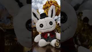 Plushie Dreadfuls - White Rabbit Tea Time  #plush #plushtoy #stuffedanimal