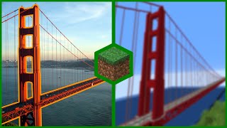 Golden Gate Bridge 1:1 scale | 90 Second Builds #7