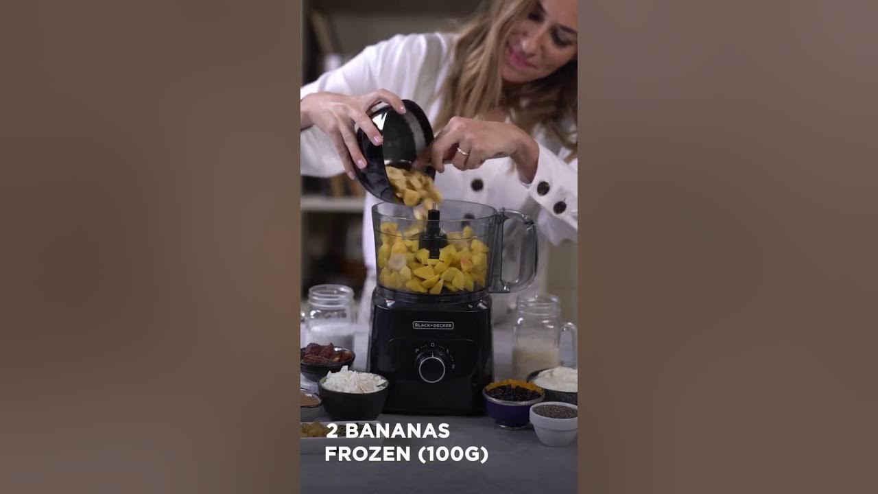 BLACK+DECKER Food Processor FX775 SmoothieBowl YouTube