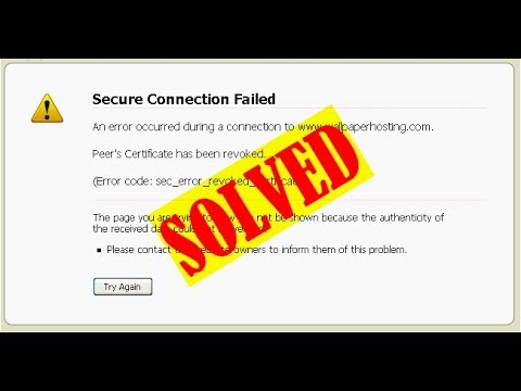 [Easy Ways] Error Code SEC_ERROR_REVOKED_CERTIFICATE Firefox Issue