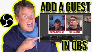Obs Live Stream Tutorial  Add a guest to your Live Stream!