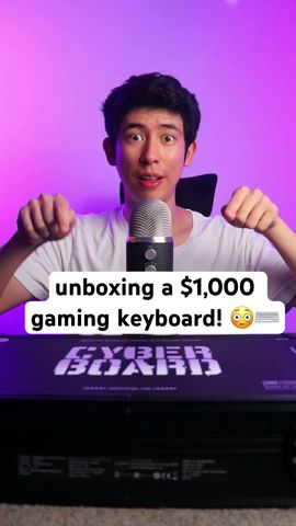 $1,000 keyboard unboxing! 😳⌨️ #asmr