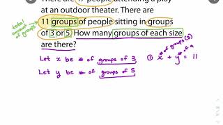 Solving Real World Problems with Systems of Linear Equation #2 - #6 - iReady At Home - CCSS 8EE8c