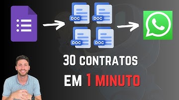 GERANDO CONTRATOS NO AUTOMÁTICO - GOOGLE FORMS + AUTOMAÇÃO - Daniel Silva