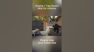 Insane 1 Tap Down Mid On Inferno #csgo #cs2 #counterstrike #cs2gameplay #csgomoments