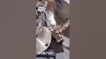 Toothpick bottle holder cap lid top base assembly machine