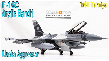 Tamiya F-16C "Arctic Bandit" Alaska Aggressor