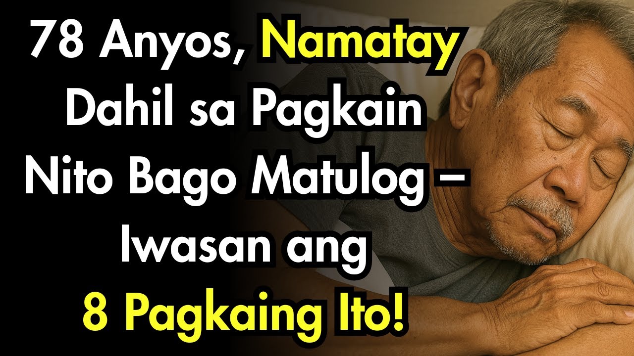 8 Pagkaing Bawal sa Mga Senior (65+) Bago Matulog — Ang #3, Sanhi ng Atake sa Puso Habang Natutulog!