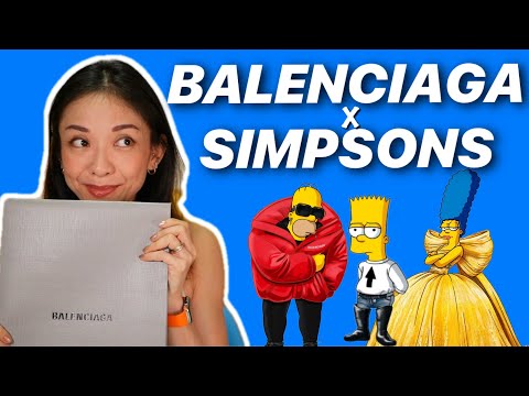BALENCIAGA X SIMPSONS HAUL | KAT L