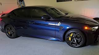 2018 Alfa Romeo Quadrifoglio Cold Start (Stage 2)