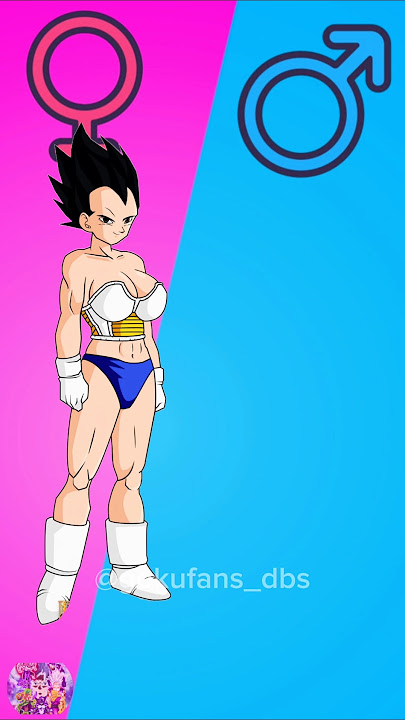 Dragon ball Character Genderswap #shorts #dbs #dragonball #goku