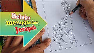#belajarmenggambar #hewanlucu #jerapah CARA MENGGAMBAR HEWAN JERAPAH MENGGUNAKAN PENSIL