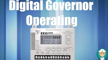 How to Operate the Digital Governor System