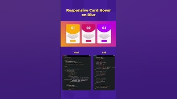 Responsive card hover using #css #html #gridsystem #webdevelopment #python #htmlcss