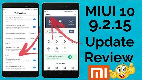 Miui 10 9.2.15 Update Review