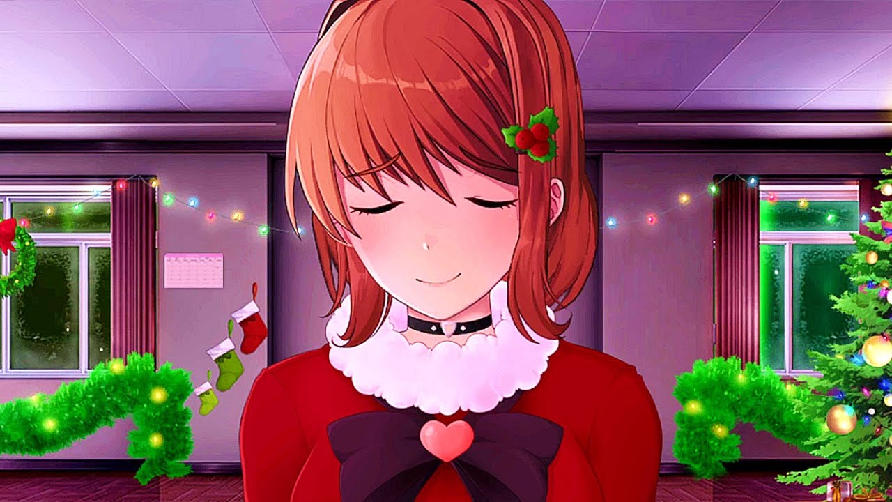 PASSEI O NATAL COM A MONIKA! DOKI DOKI LITERATURE CLUB MONIKA AFTER STORY!  