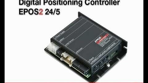 EPOS2 P 24/5 - Programmable all-in-one positioning controller.