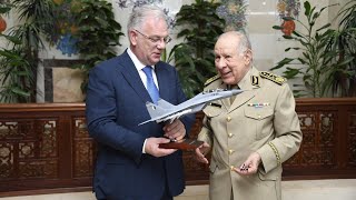 رعب المخزن بعد تسليم  موسكو  الجزائر اول طائرة سو-57