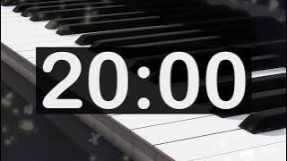 Download lagu 20 Minute Timer with Classical, Calming, Relaxing Music! Soft, Gentle, Piano, Countdown Music Timer!