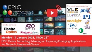 EPIC Online Technology Meeting on Exploring Emerging Applications for Photonic Integrated Circuits screenshot 3