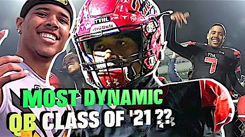 Most Dynamic QB Class of 2021 ?? Kaidon Salter   C...
