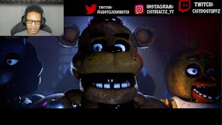Fnaf Song - Hes A Scary Bear Remixcover Official Video Reaction Hes A Scary Bear