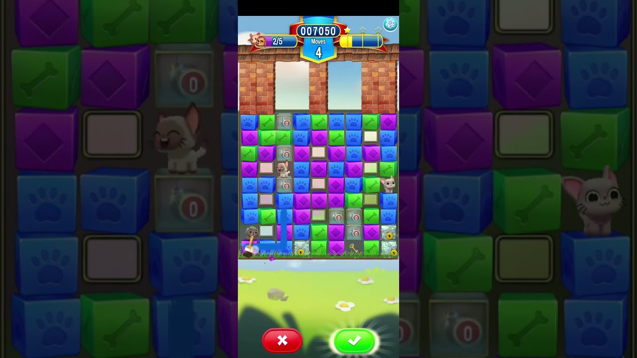 Pet Rescue Saga level 4965 one balloon | PuzzledCubes.site