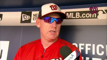Matt Williams explains Ian Desmond