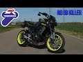  yamaha mt09 termignoni exhaust revs sound 4k decatno dbkiller puresound