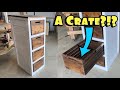 DIY DRESSER BUILD (Drawers from Crates)