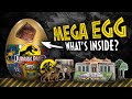 WHAT&#39;S INSIDE? Jurassic Park 30th Anniversary Mega Egg Unboxing by CAPTIVZ / collectjurassic.com