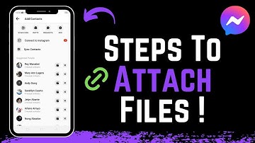 Messenger How to Attach File