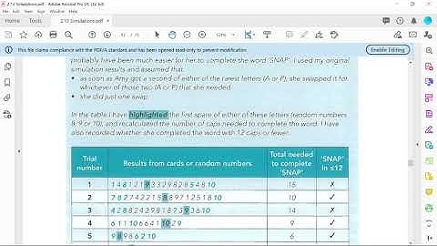 2021 year 12 stats simulation-questions and assumptions