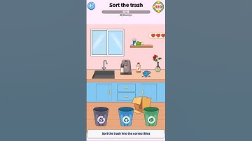 sort the trash... #games #brainyprankster #shorts