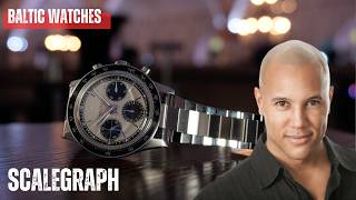 BALTIC Scalegraph chronograph watch hands on | a SWISS MADE STOPWATCH!