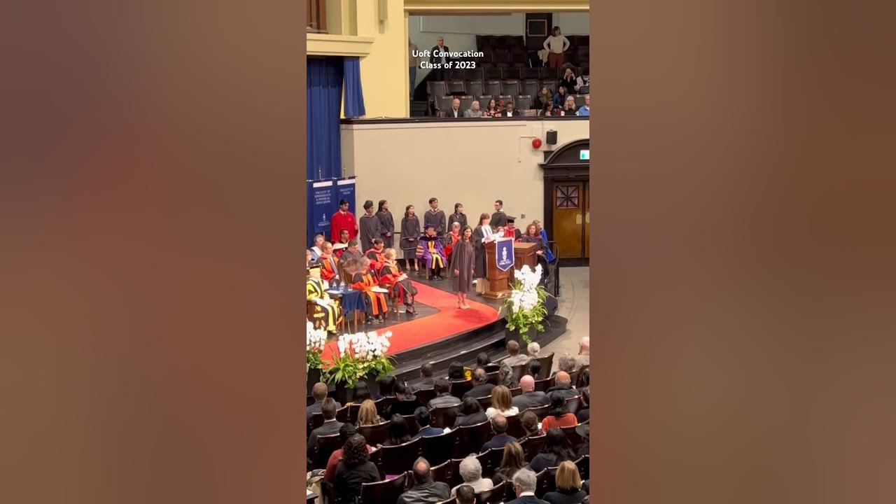 Officially a UofT graduate convocation graduation classof2023 