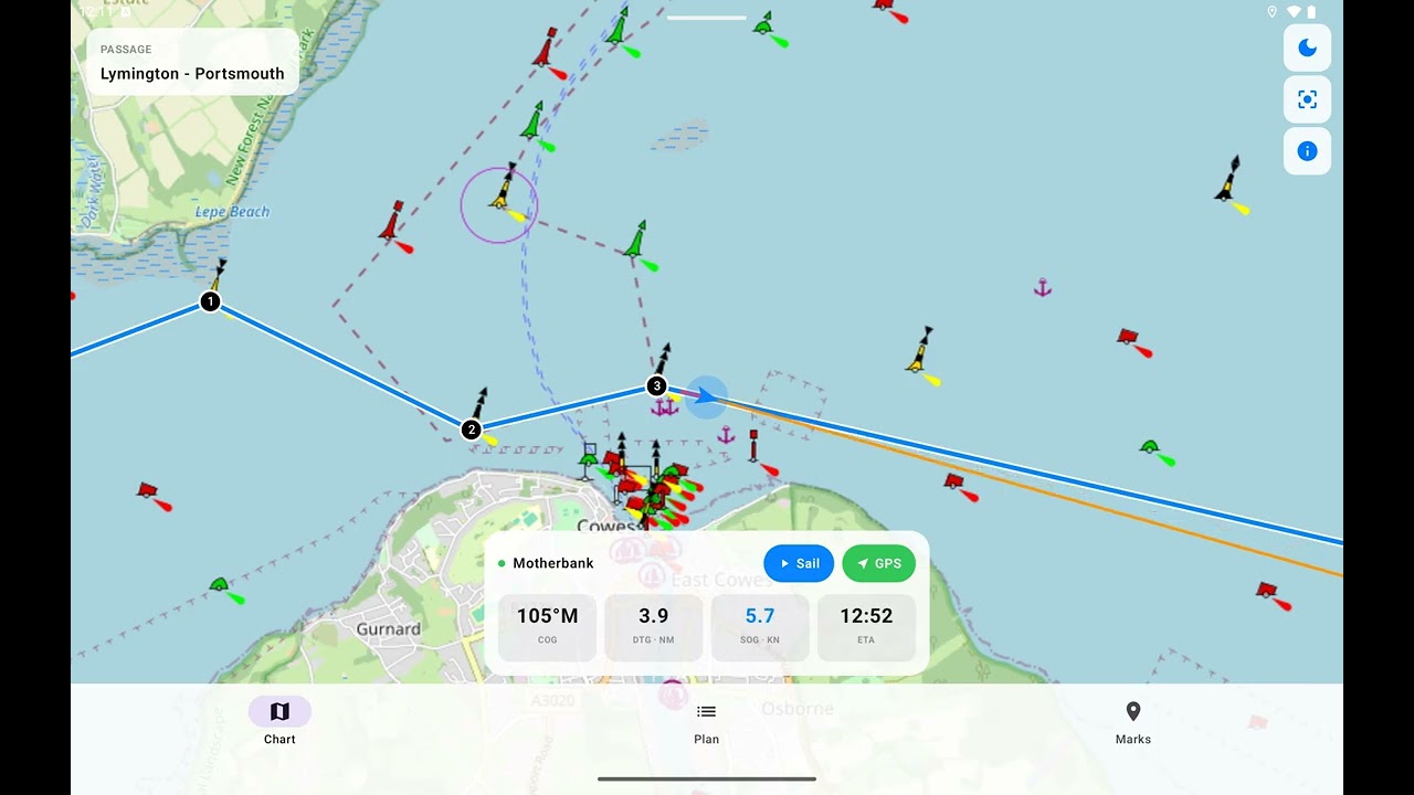 Solent Passage Planner