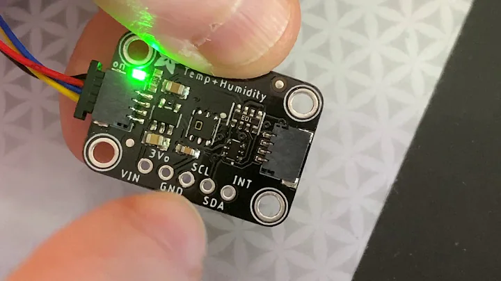 STEMMA Sunday - TE Connectivity HTU31D temp/humidity sensor