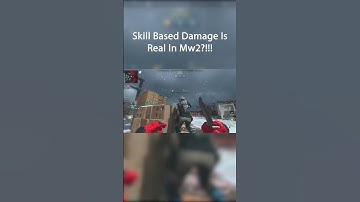 Skill Based Damage Is Real In MW2?!!! #shorts #mw2