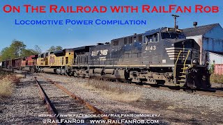 RailFan Robs' Railway Power Compilation from  Northeastern Pa. Oct. 2022 - See Description #trains