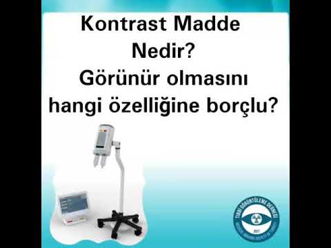 Video: Xray'de kontrast nedir?