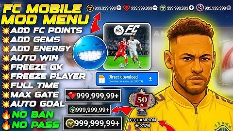 FC MOBILE MOD MENU V26.1.01 ✅ Unlimited Money & Fc Points| FC Mobile 26 Mod Menu | Fc Mobile Mod Apk