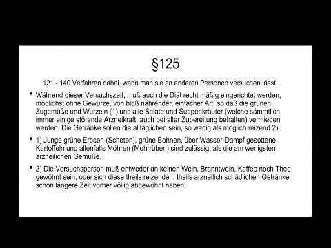 Hahnemanns Organon der Heilkunst § 125