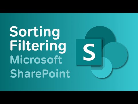 Microsoft SharePoint | Sorting and Filtering Columns in Document Libraries