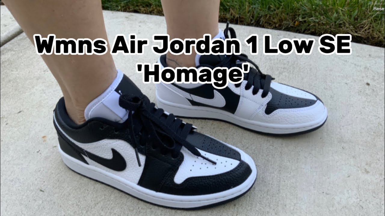 NIKE WMNS AIR JORDAN 1 LOW SE HOMAGE