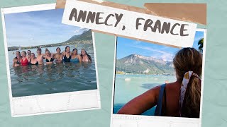 ANNECY, France | Bubbles, swimming and doing the LIMBO