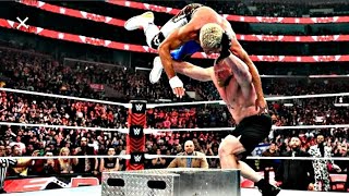 Brock Lesnar Attack Code Rhodes On Raw Highlights Today.