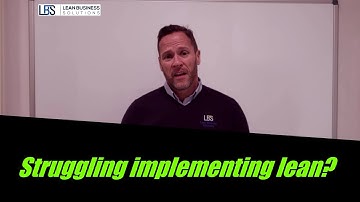 The 9 Major reasons organizations struggle with lean.